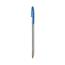BIC Cristal Xtra Smooth Ballpoint Pen, Stick, Medium 1 mm, Blue Ink, Clear Barrel, Dozen Thumbnail 7