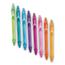 BIC Gel-ocity Quick Dry Gel Pen, Retractable, Medium 0.7 mm, Assorted Ink and Barrel Colors, 8/Pack Thumbnail 6