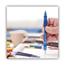 BIC Gel-ocity Gel Pen, Retractable, Medium 0.7 mm, Blue Ink, Translucent Blue Barrel, Dozen Thumbnail 11
