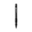 BIC Gel-ocity Gel Pen, Retractable, Medium 0.7 mm, Black Ink, Translucent Black Barrel, Dozen Thumbnail 7