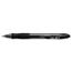 BIC Gel-ocity Gel Pen, Retractable, Medium 0.7 mm, Black Ink, Translucent Black Barrel, Dozen Thumbnail 8