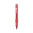 BIC Gel-ocity Gel Pen, Retractable, Medium 0.7 mm, Red Ink, Translucent Red Barrel, Dozen Thumbnail 6