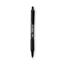 BIC Soft Feel Ballpoint Pen, Retractable, Fine 0.8 mm, Black Ink, Black Barrel, Dozen Thumbnail 7