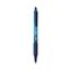 BIC Soft Feel Ballpoint Pen, Retractable, Medium 1 mm, Blue Ink, Blue Barrel, Dozen Thumbnail 7