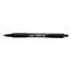 BIC Soft Feel Ballpoint Pen, Retractable, Medium 1 mm, Black Ink, Black Barrel, Dozen Thumbnail 6