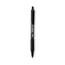 BIC Soft Feel Ballpoint Pen, Retractable, Medium 1 mm, Black Ink, Black Barrel, Dozen Thumbnail 7