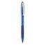 BIC GLIDE Ballpoint Pen, Retractable, Medium 1 mm, Blue Ink, Blue Barrel, Dozen Thumbnail 6