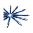 BIC GLIDE Ballpoint Pen, Retractable, Medium 1 mm, Blue Ink, Blue Barrel, Dozen Thumbnail 8