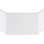 W.B. Mason Co. Corrugated Bin Dividers, 6", White, 100/CS Thumbnail 1