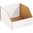 W.B. Mason Co. Jumbo Open Top Bin Boxes, 18" x 18" x 10", White, 25/BD Thumbnail 1