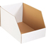 W.B. Mason Co. Jumbo Open Top Bin Boxes, 10" x 18" x 10", White, 25/BD Thumbnail 1