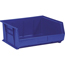 W.B. Mason Co. Plastic Stack & Hang Bin Boxes, 14 3/4" x 16 1/2" x 7", Blue, 6/CS Thumbnail 1