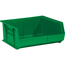 W.B. Mason Co. Plastic Stack & Hang Bin Boxes, 14 3/4" x 16 1/2" x 7", Green, 6/CS Thumbnail 1