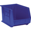 W.B. Mason Co. Plastic Stack & Hang Bin Boxes, 16" x 11" x 8", Blue, 4/CS Thumbnail 1