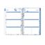 Blue Sky™ Lindley Weekly/Monthly Wirebound Planner, 5" x 8", White/Blue, 2022 Thumbnail 2