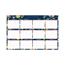 Blue Sky™ Day Designer Laminated Erasable Wall Calendar, 36" x 24", Peyton Navy, 2023 Thumbnail 1