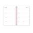 Blue Sky™ Joselyn Weekly/Monthly Wirebound Planner, 5" x 8", Light Pink/Peach/Black, 2022 Thumbnail 2