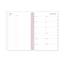 Blue Sky™ Joselyn Weekly/Monthly Wirebound Planner, 5" x 8", Light Pink/Peach/Black, 2022 Thumbnail 6