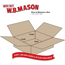 W.B. Mason Co. Corrugated boxes, 11" x 8" x 4", Kraft, 25/BD Thumbnail 2