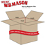 W.B. Mason Co. Double Wall boxes with Hand Holes, 18" x 18" x 18", Kraft, 10/BD Thumbnail 2