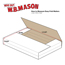 W.B. Mason Co. Easy-Fold mailers, 17 1/8" x 14 1/8" x 2" White, 50/BD Thumbnail 2