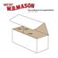 W.B. Mason Co. Corrugated mailers, 8" x 3" x 3", White, 50/BD Thumbnail 3