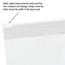 W.B. Mason Co. Slide-Seal Reclosable White Block Poly Bags, 9 in x 12 in, 3 Mil, Clear, 100/Case Thumbnail 4