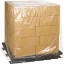 W.B. Mason Co. Pallet Covers, 48 in x 42 in x 66 in, 2 Mil, Clear, 50/Case Thumbnail 1