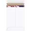 W.B. Mason Co. Stayflats Plus® Self-Seal Mailers, 9-3/4 in x 12-1/4 in, White, 25/Case Thumbnail 2