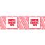 Tape Logic® Security Tape, "Tamper Evident", 2.5 Mil, 3" x 110 yds, Red/White, 6/CS Thumbnail 2