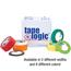 Tape Logic® Colored Masking Tape, 1/4" x 60 yds., 4.9 Mil, Red, 12 Rolls/Case Thumbnail 5