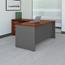 Bush Business Furniture Series C 66"W L-Shaped Desk With 48"W Return And Mobile File Cabinet, Hansen Cherry Thumbnail 2