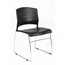 WhattaBargain B1400 Stack Chair, Black Thumbnail 1