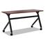 HON Multipurpose Table Flip Base Table, 60w x 24d x 29 3/8h, Chestnut Thumbnail 1