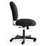 HON ValuTask Low-Back Task Chair, Center-Tilt, Tension, Lock, Black Sandwich Mesh Thumbnail 10