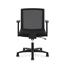 HON® Mesh Mid-Back Task Chair, Center-Tilt, Tension, Lock, Fixed Arms, Black Mesh, Black Fabric Thumbnail 2