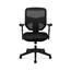 HON Prominent Mesh High-Back Task Chair, Center-Tilt, Tension, Lock, Adjustable Arms, Black Sandwich Mesh Seat Thumbnail 3
