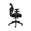 HON Prominent Mesh High-Back Task Chair, Center-Tilt, Tension, Lock, Adjustable Arms, Black Sandwich Mesh Seat Thumbnail 4