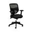 HON Prominent Mesh High-Back Task Chair, Center-Tilt, Tension, Lock, Adjustable Arms, Black Sandwich Mesh Seat Thumbnail 1