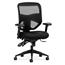 HON® Prominent Mesh High-Back Task Chair, Asynchronous Control, Seat Glide, 2-Way Arms, Black Thumbnail 1