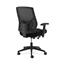 HON Crio High-Back Task Chair, Mesh Back, Adjustable Arms, Adjustable Lumbar, Black Thumbnail 5