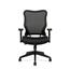 HON Wave Mesh High-Back Task Chair, Synchro-Tilt, Tension, Lock, Adjustable Arms, Black Thumbnail 2