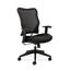 HON® Wave Mesh High-Back Task Chair, Synchro-Tilt, Tension, Lock, Adjustable Arms, Black Thumbnail 1