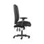 HON Sadie High-Back Task Chair, Height Adjustable Arms/Back, Black Leather Thumbnail 3
