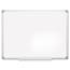 MasterVision Earth Easy-Clean Dry Erase Board, White/Silver, 36x48 Thumbnail 3