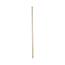 Boardwalk Metal Tip Threaded Hardwood Broom Handle, 1.13" dia x 60", Natural Thumbnail 1