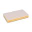 Boardwalk Scrubbing Sponge, Light Duty, 3.6 x 6.1, 0.7" Thick, Yellow/White, Individually Wrapped, 20/Carton Thumbnail 1