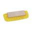 Boardwalk Dual-Surface Scrub Brush, Yellow Polypropylene Bristles, 10" Brush, Plastic Handle Thumbnail 1