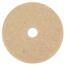 Boardwalk Natural Hog Hair Burnishing Floor Pads, 19" Diameter, Tan, 5/Carton Thumbnail 1