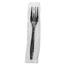 Boardwalk Heavyweight Wrapped Polypropylene Cutlery, Fork, Black, 1,000/Carton Thumbnail 1